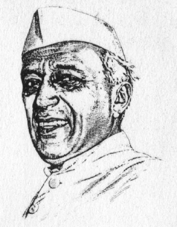 jawaharlal nehru young